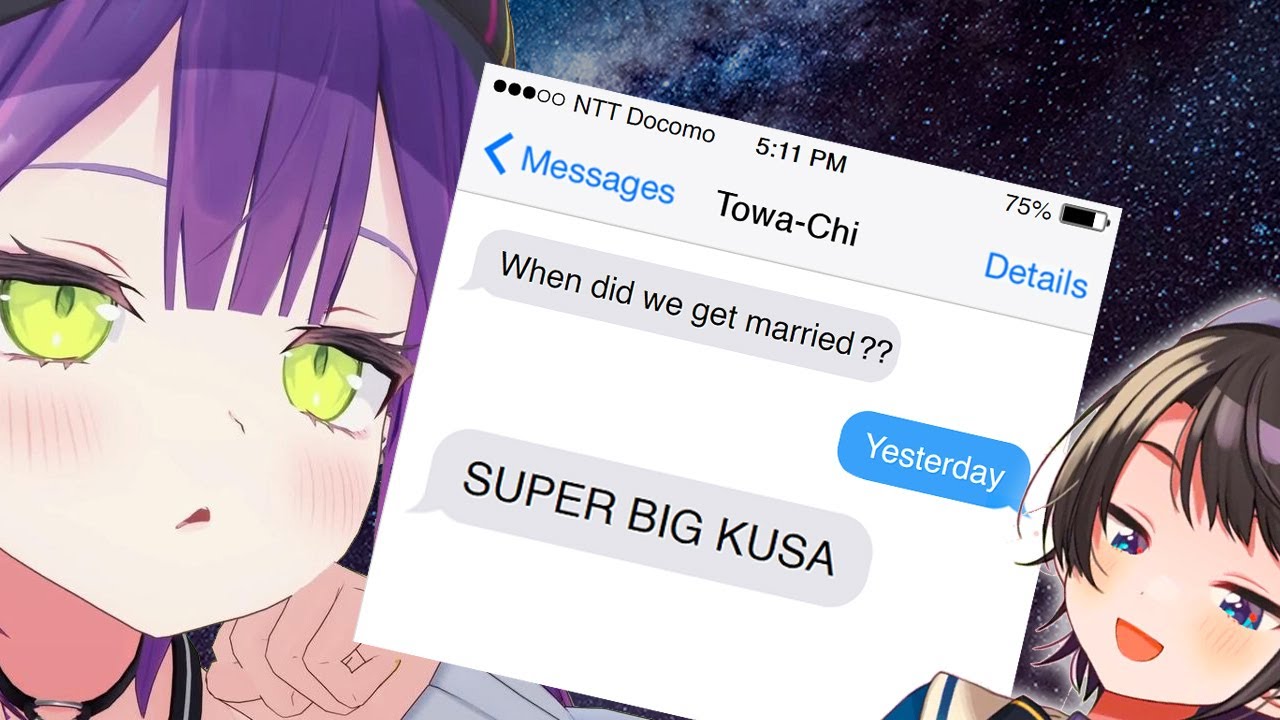 Towa Reacts to Subaru and Her Getting Married【ENG Sub/Hololive】