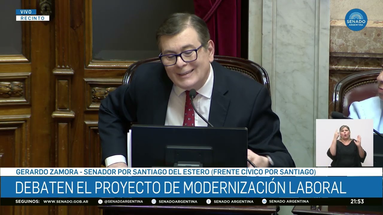 SENADOR GERARDO ZAMORA - SESIÓN PÚBLICA ESPECIAL 11-02-26