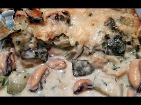 Zucchini and Mussel Gratin Recipe