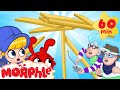 Building Battle - My Magic Pet Morphle | Cartoons for Kids