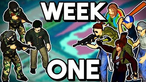 Surviving OUTBREAK PANIC In The Week One Mod For Project Zomboid!