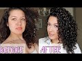 CURLY HAIR ROUTINE | FRIZZ FREE DEFINED CURLS