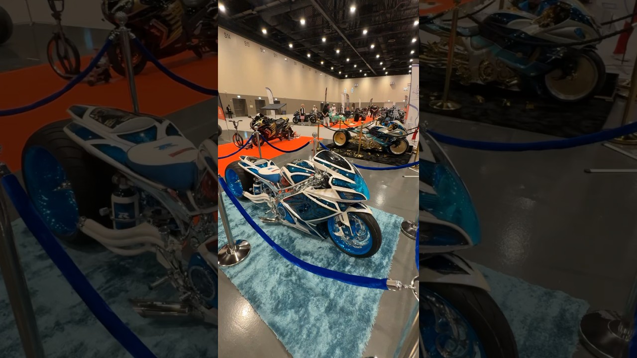 Custom Show Emirates 2024🇦🇪 The Biggest Custom Cars and Bike Show 