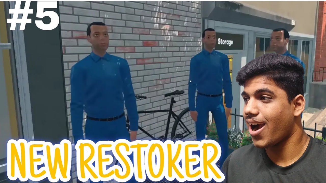 I HIRED A NEW RESTOKER FOR MY SUPERMARKET STORE [ SUPERMARKET STORE SIMULATOR EP-5 HINDI GAMEPLAY]