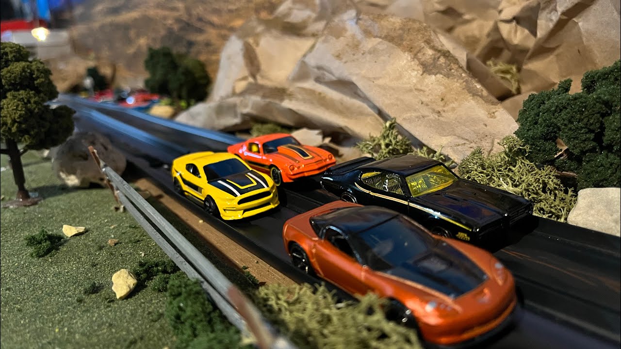 DieCast hot wheels car racing. Top A class list race. Stang Mode is