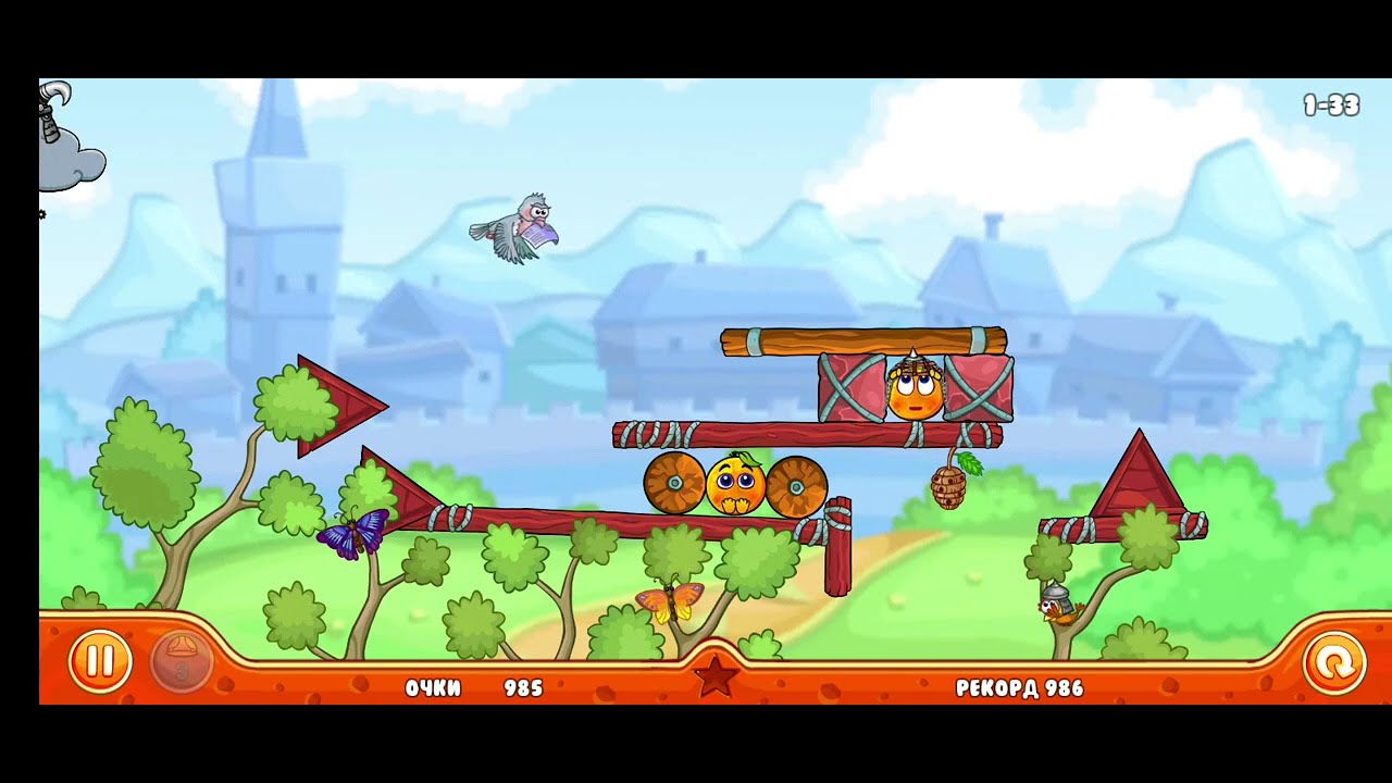 Cover orange/level 1-33/уровень 1-33/игра в апельсин/прохождение на 3 звезды
