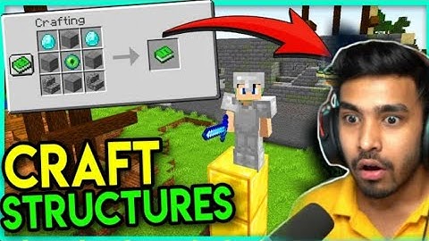 How to Download "Minecraft But You Can Craft Structures" Mod In Minecraft PE like Chapati Gamer