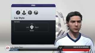 FIFA 14 and 13 - How to make your Virtual Pro look like Kaka