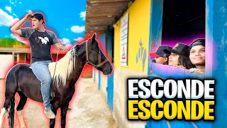 ESCONDE ESCONDE a CAVALO no HARAS