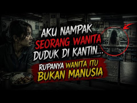 Misteri Jam 12 - Aku Nampak Seorang Wanita Duduk Di Kantin... Rupanya Wanita Itu Bukan Manusia 