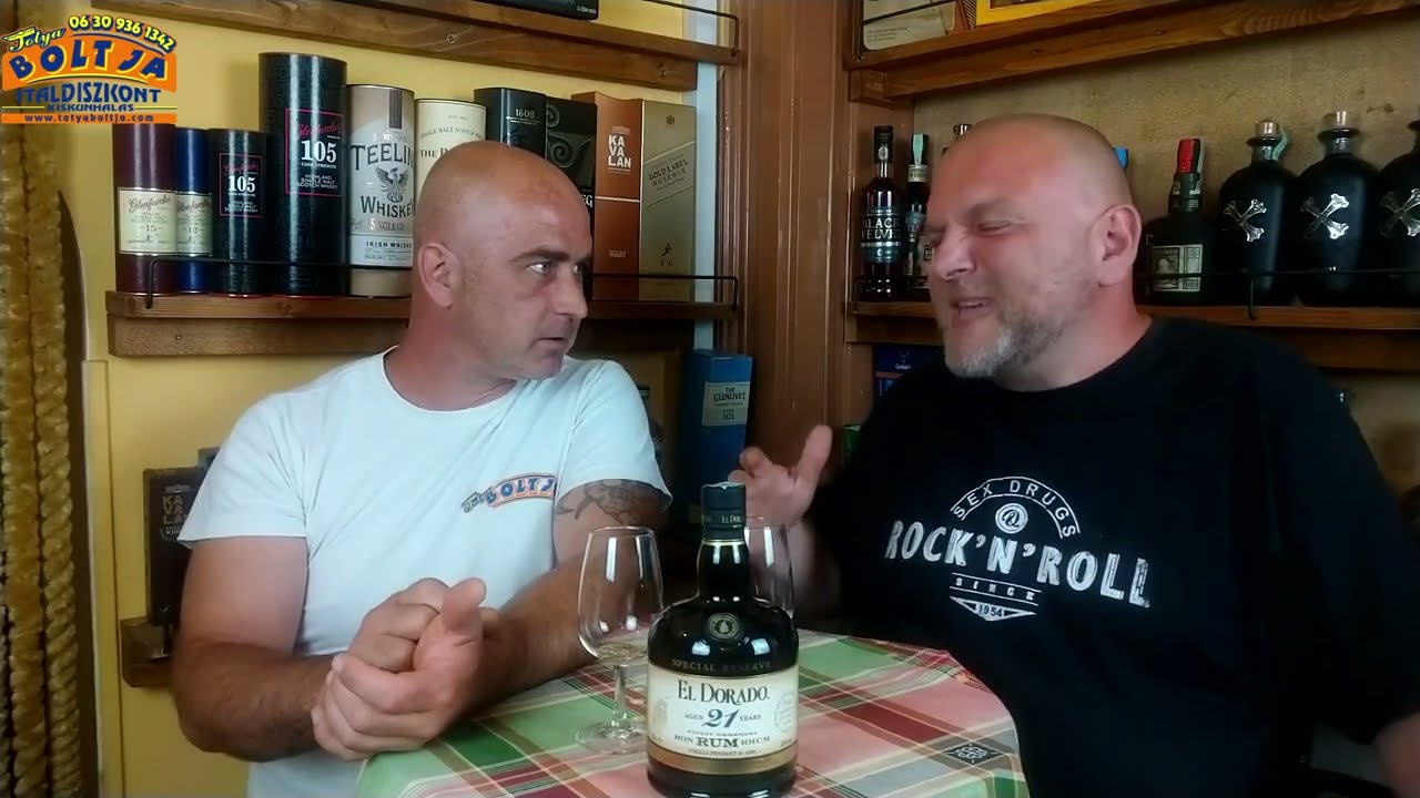 El Dorado 21 éves Finest Demerara Rum Kóstolása