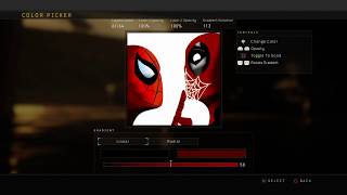 Spider-Man And Deadpool Emblem Timelapse