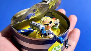 Making Canned Splatoon 3 Miniatures - clay ASMR