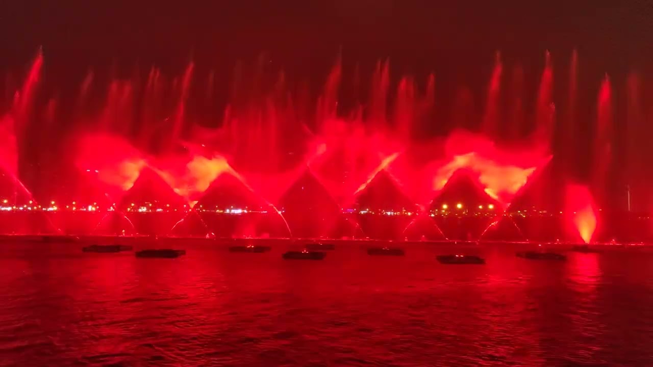 Fountain Show - Al Majaz water front - Sharjah