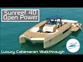 Sunreef 40 | Miami Party Catamaran | Mercury Racing 865HP x2  | Diamond Finish Luxury Walkthrough
