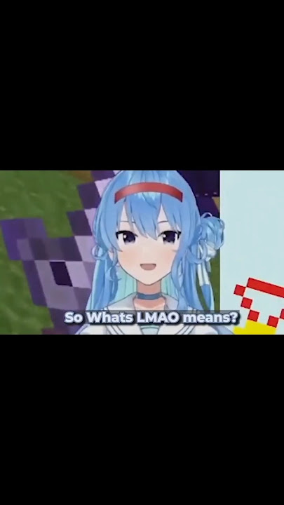 Sui Chan asks Anya what LMAO means?🤔#vtuber #hololive #hoshimachi_suisei #anyamelfissa #laplus #fyp