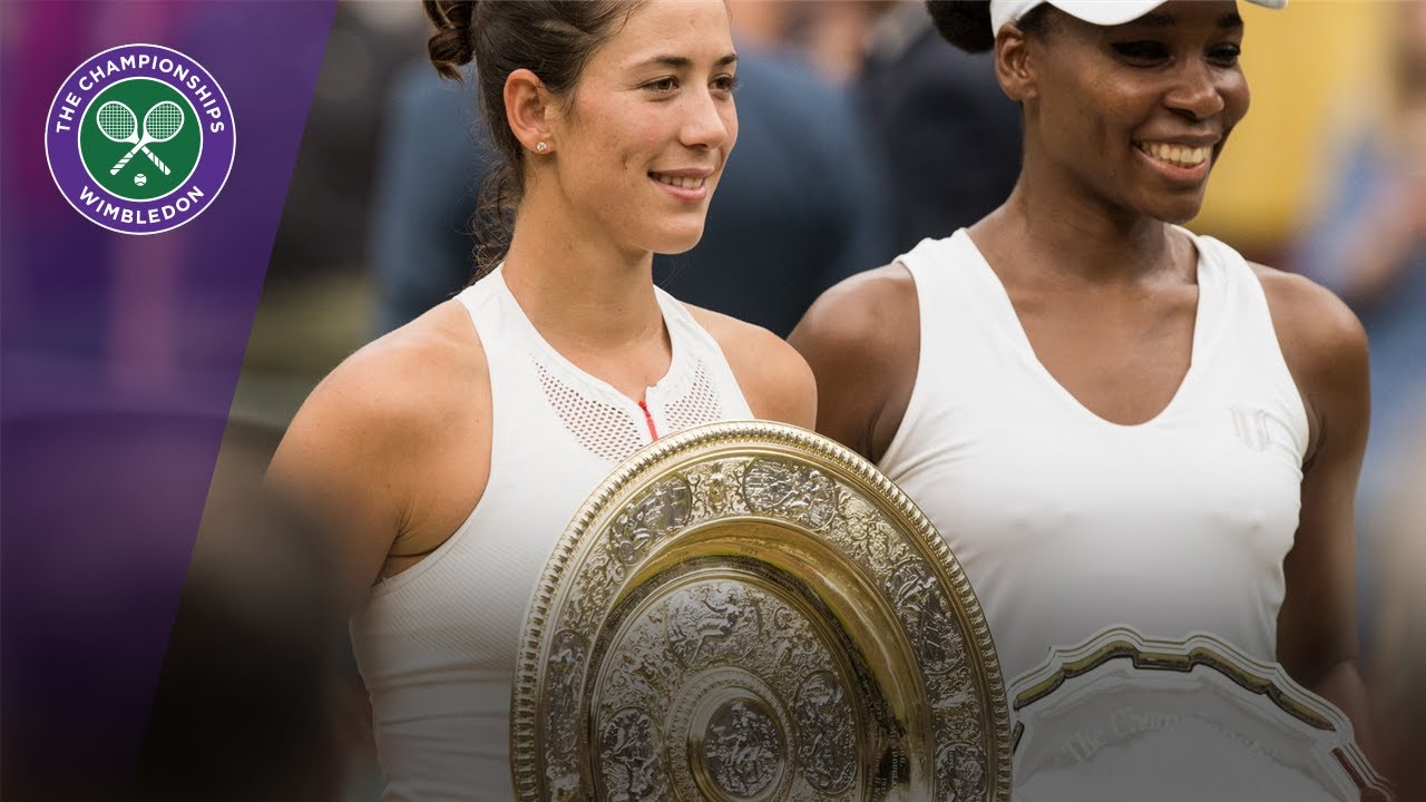 Garbine Muguruza defeats Venus Williams at Wimbledon