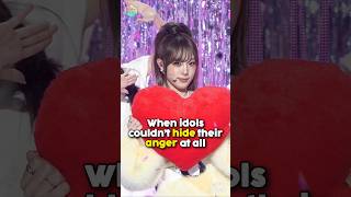 When idols couldn’t hide their anger at all #kpop #shorts #æspa #fypシ