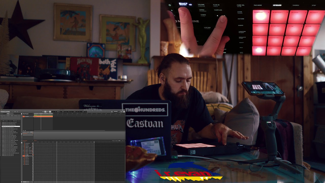 I.R. Evan Beat Session (9) - Cooking Up Beats With Native Instruments ...
