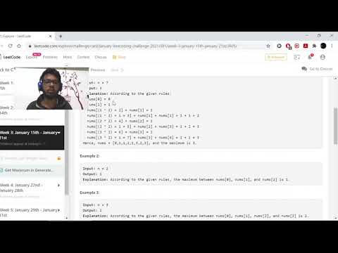 Get Maximum in Generated Array