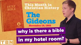 The Gideon's: The Story Behind the Bible in Your Hotel Room | Cody Crouch on TBN Wealth