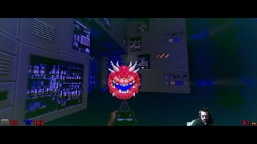Doom RTX - Deimos Lab - E2M4 with Maps Of Chaos @ 320 X 200 Ray Tracing