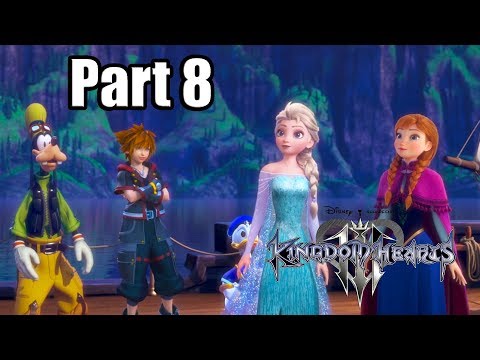 Kingdom Hearts 3 [PS4 PRO] Gameplay Walkthrough Part 8 - Arendelle (No Commentary)
