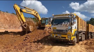 KOMATSU PC300 สี่ชายเจริญผลหาดใหญ่2004