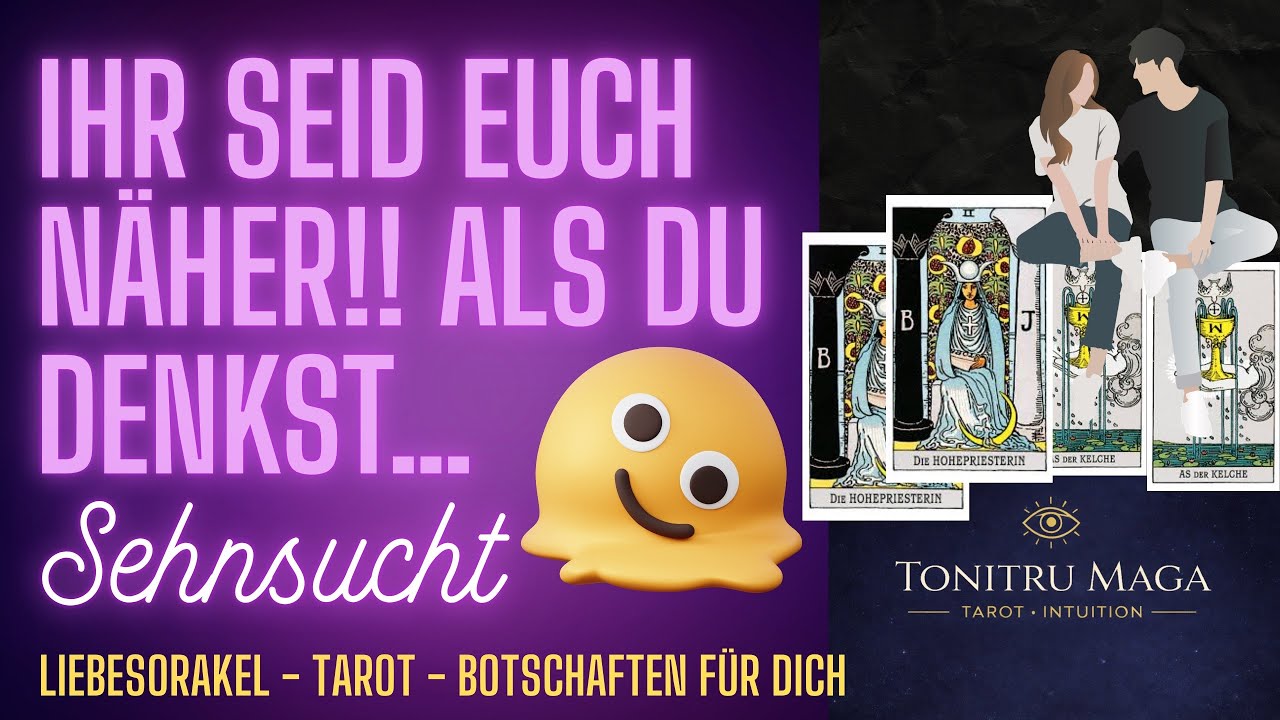 Fortsetzung: EURE wahren Gefühle kommen ans Licht - Diese Liebe lässt euch nicht mehr los ❤️ Tarot