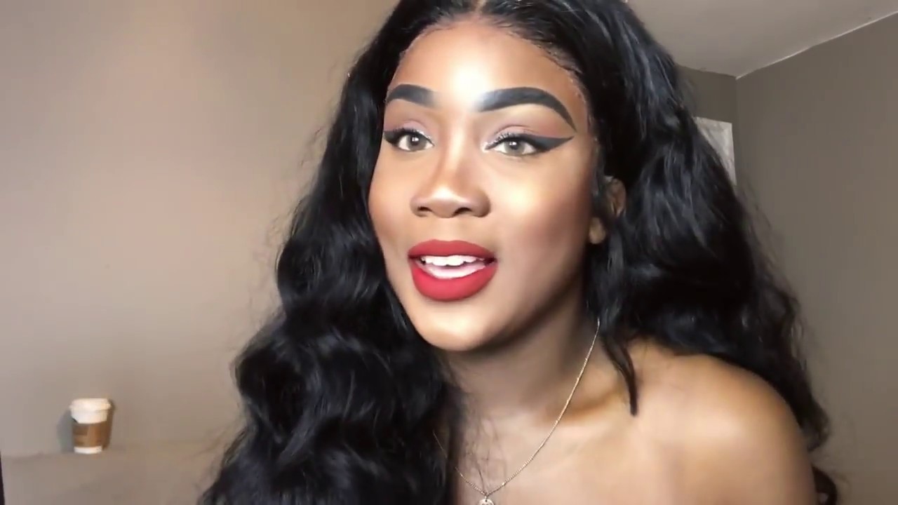 HOW I LAY MY LACE WIG   FEAT EVA WIGS