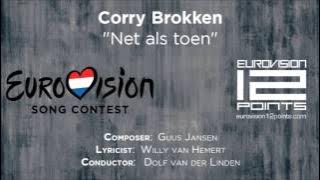 Corry Brokken  'Net als toen'  1957 Eurovision Song Contest