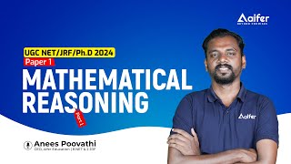 MATHEMATICAL REASONING Part - 1| Mission JRF | UGC NET/PhD | Paper-1 | Aifer Education