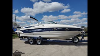 2006 Crownline 255 CCR, spacious cuddy cabin with low hours, listed for sale @ GrandSportCenter.com