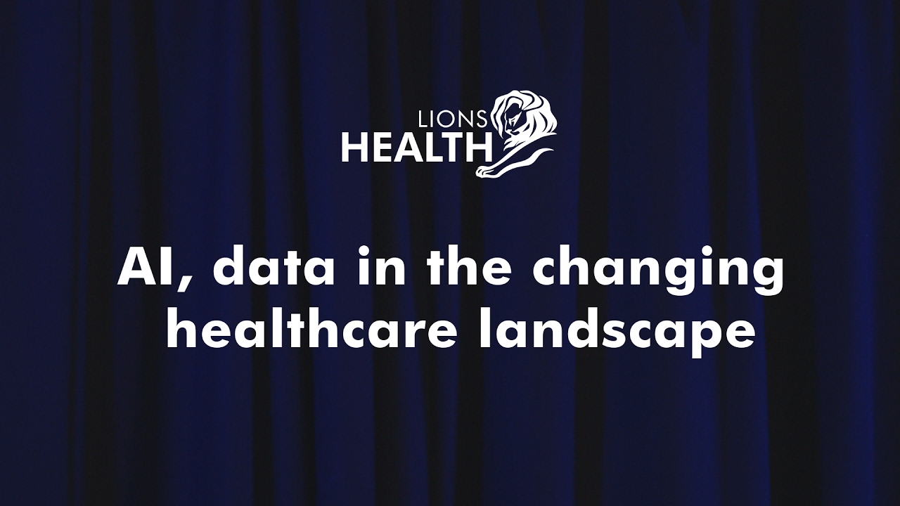 2016 lys 1. AI, data in the changing healthcare landscape