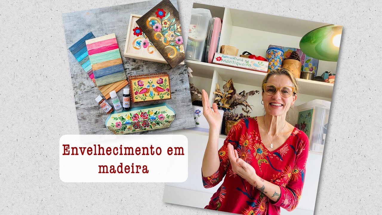 Acabamento Envelhecido em Madeira