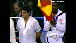 Poli DÍAZ 🇪🇸 vs 🇬🇧 Steve BOYLE [16-11-1989] [EBU Ligero] [📺: Telemadrid 🇪🇸]