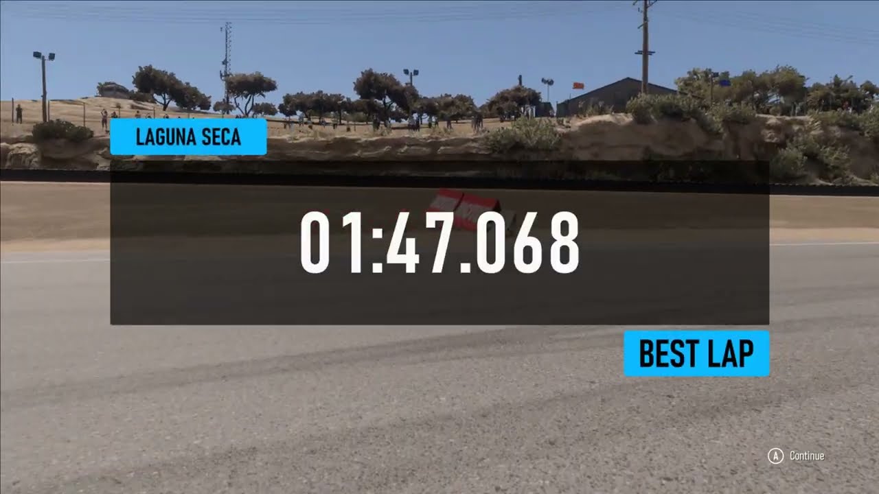 Forza Motorsport Rivals E Class Laguna Seca Top 50 Overall Lap Time (1990 Mazda MX-5 Miata)