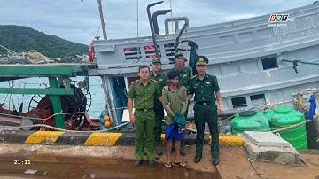 Bắt đối tượng bị truy nã lẩn trốn trên tàu cá ở Côn Đảo | BRT TV