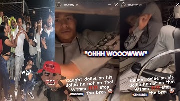 Sha Ek’s Mans “Cal Dotty” Catches Opp Lacking At Courthouse!😳Takes His Shoes & Phone!