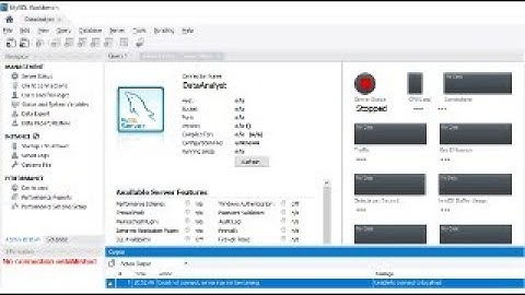 mysql - no connection established or unable to connect to local host