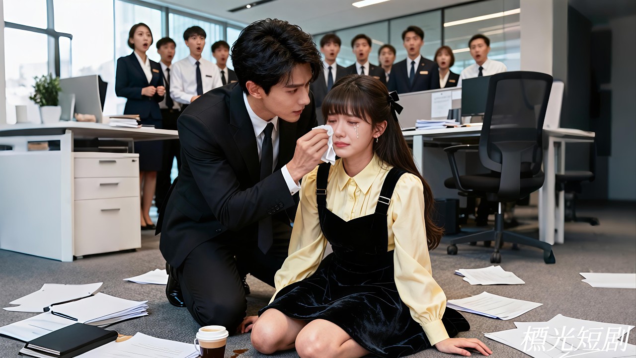 Невысокую девушку травили в первый рабочий день, но CEO назвал её «женой». Шок — все взмолились.