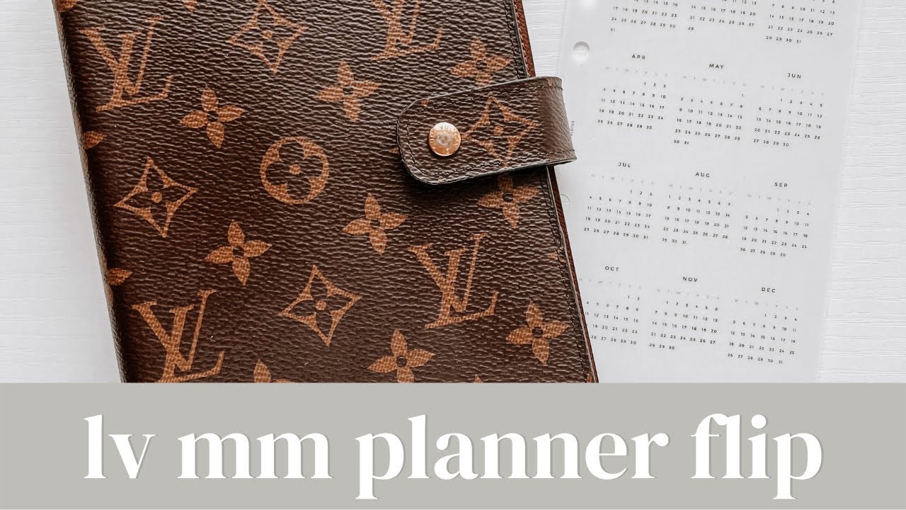 Hourly Planner Flip: Louis Vuitton GM Agenda, Main Agenda