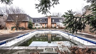 ABANDONED Doctor's $2.5 Million Dollar Mansion | Pool, Tennis Court, Everything Left