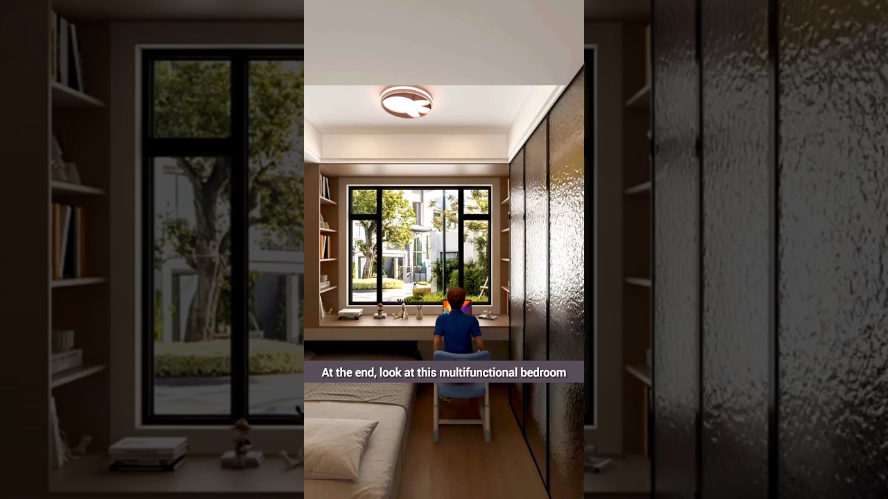 Transforming A Tiny Bedroom Into A Multi-Functional Space 