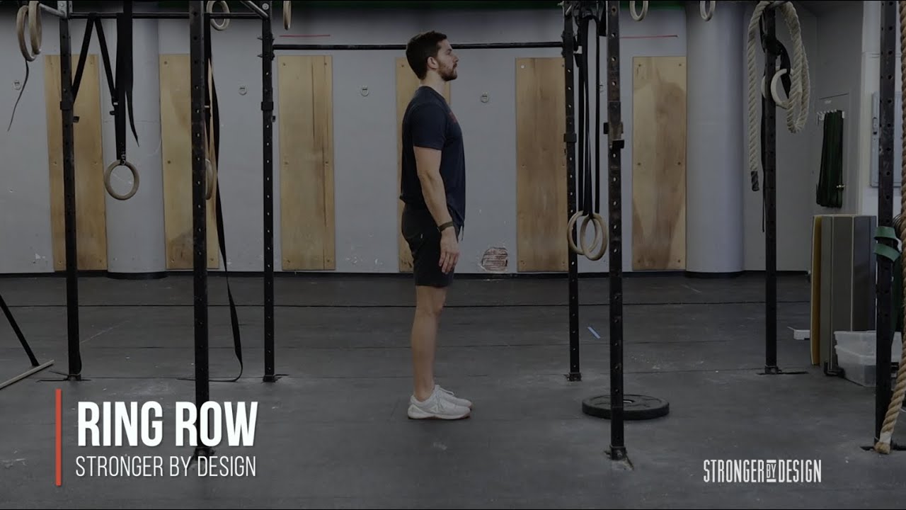 Inverted Ring Row YouTube