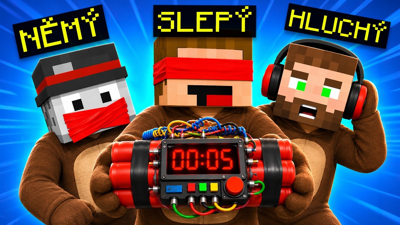 SLEPÝ, HLUCHÝ A NĚMÝ musí ZNEŠKODNIT BOMBU #1