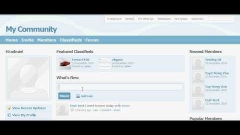 Social Engine Active feed simular to facebook. Link/Tag people
