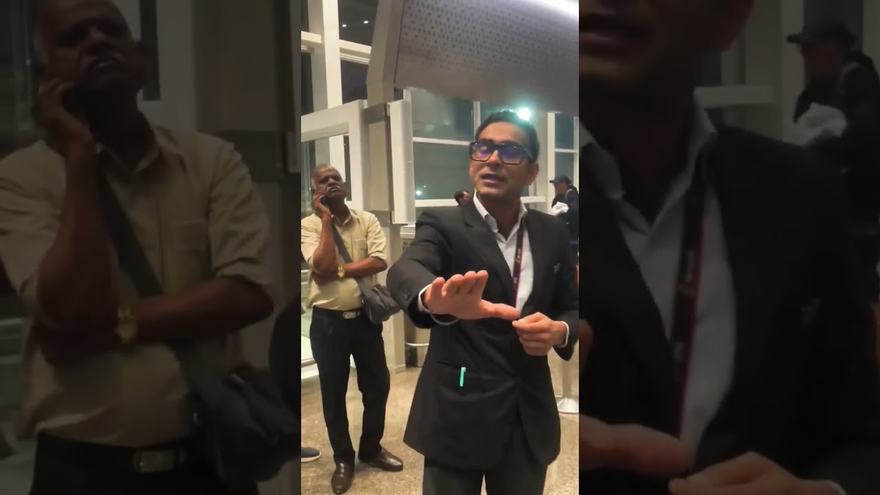 Spicejet staff checking hand bag for excess as per source one Army guy stopped at gate . 