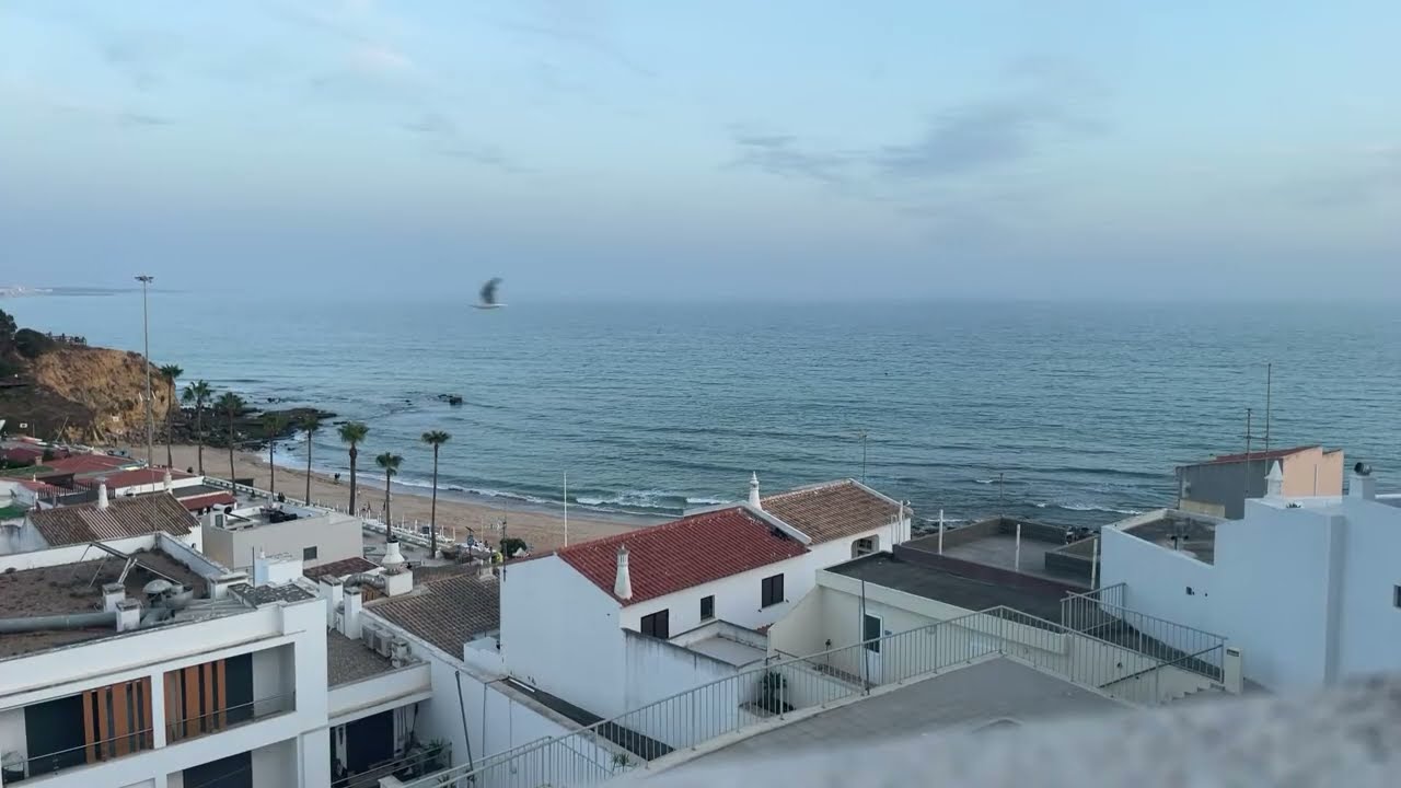 Evening at (olhos de Água) beach-Portugal