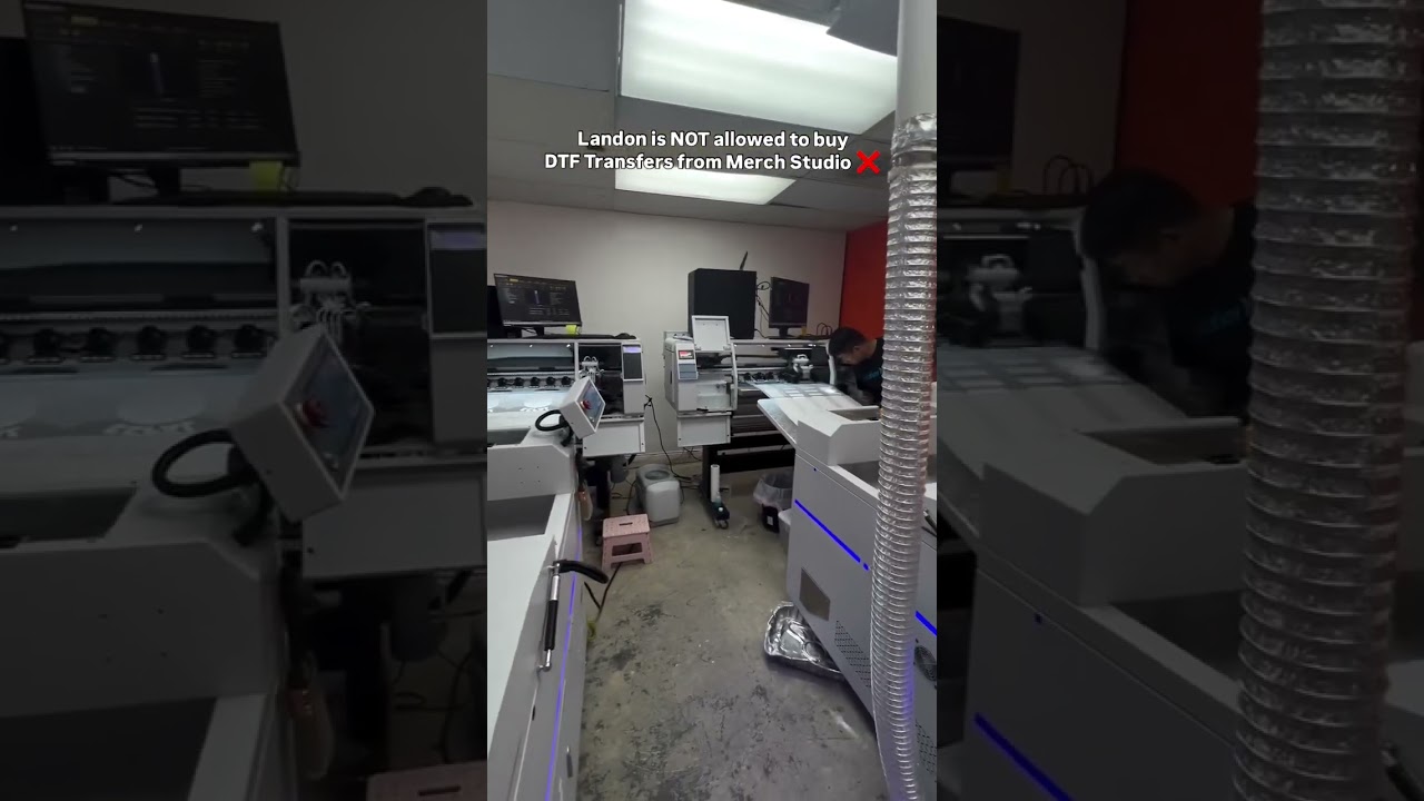 Landon CHEATED On TheWizardLiz NOW Merch Studio Won't Sell Him DTF Transfers?